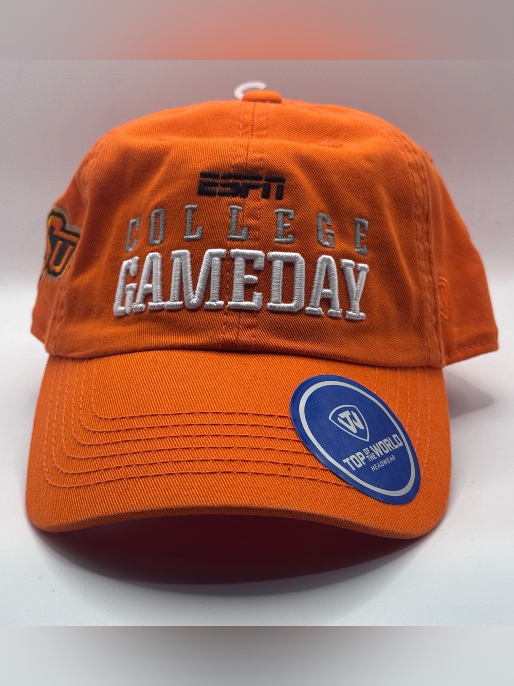 TOP OF THE WORLD Rare OSU Cowboys ESPN College Gameday Hat, NWT, OSFM